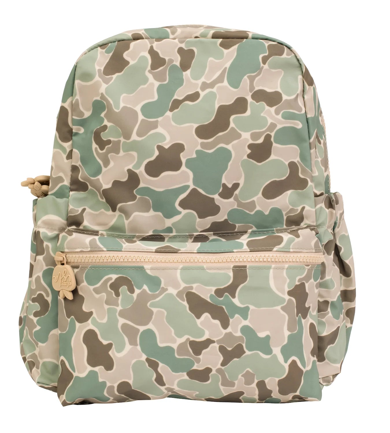 Apple of My Isla Large Backpack in Camo – Wipeable Kids Backpack