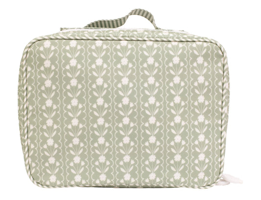 Apple of My Isla Sage Floral Wipeable Lunch Box | Personalized Kids Lunch Box | Bossier City, LA