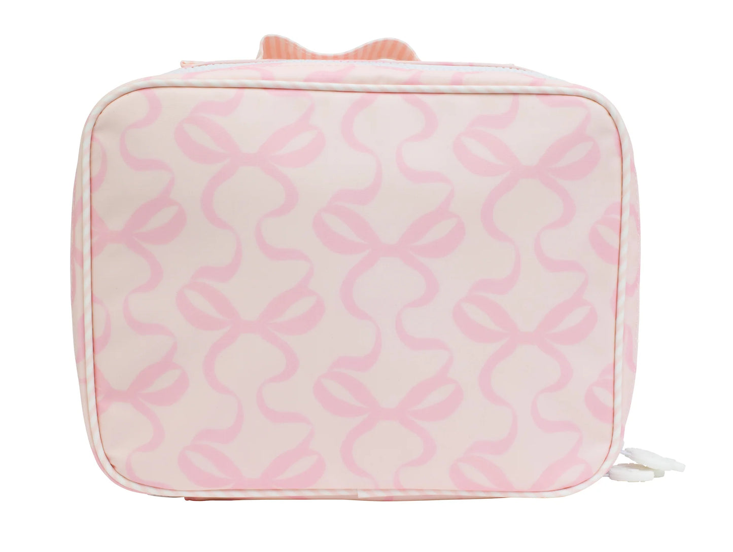 Apple of My Isla Lunchbox in Bows on Pink – Wipeable Girls Lunch Box