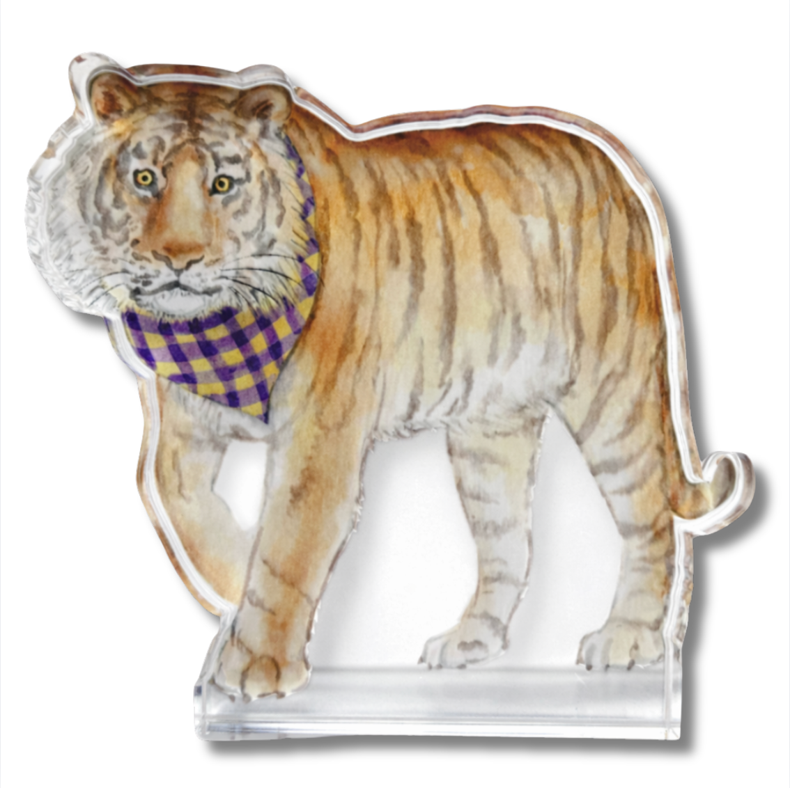 Purple Tiger Acrylic
