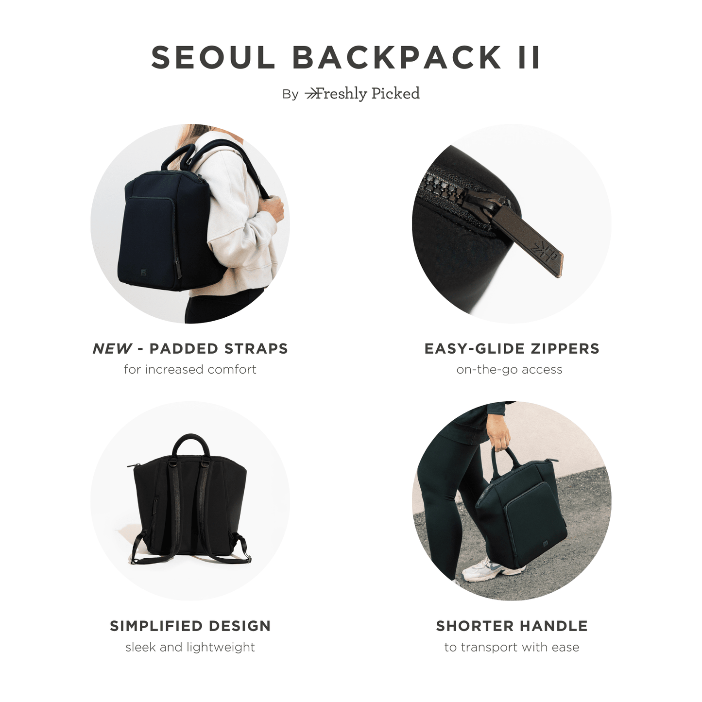 Ebony Seoul Diaper Bag II