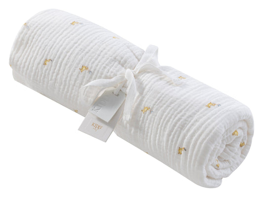 Mini Royals Swaddle - Blue