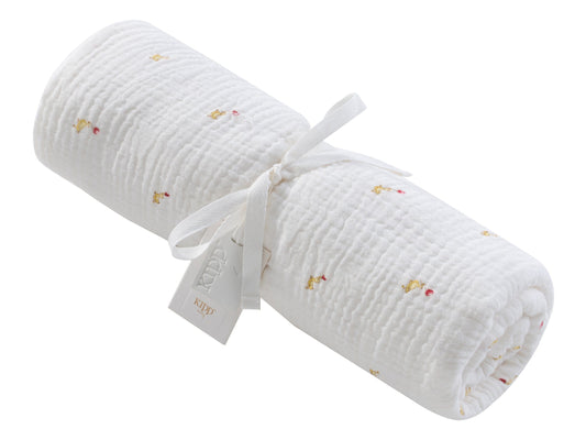 Mini Royals Swaddle - Red