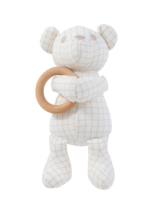 Teddy Au Pane Plush Toy - Stone