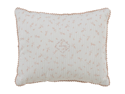 Petit Pois Throw Pillow - Pink