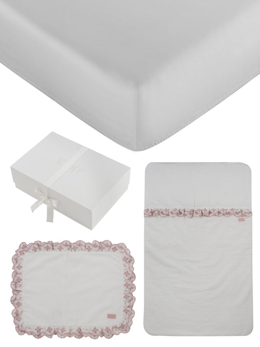 Enfant Mini Crib Set - Pink