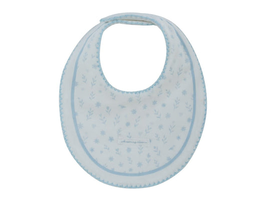 Whispering Blooms Bib - Blue