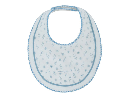 Whispering Blooms Bib - Dark Blue