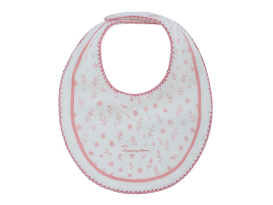 Whispering Blooms Bib - Rose