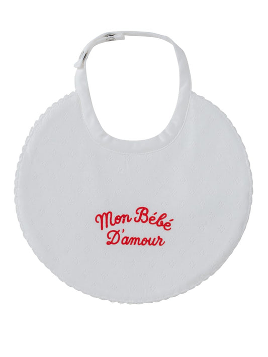 Mon Bebe Bib - Red