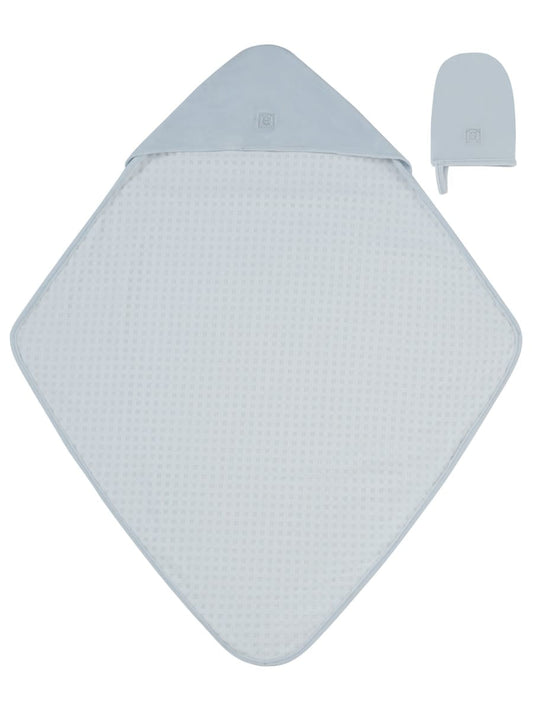 KB Logo Towel and Mitt Set - Blue