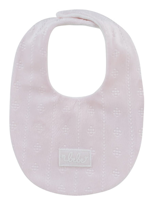 Bebe Pointelle Bib - Pink