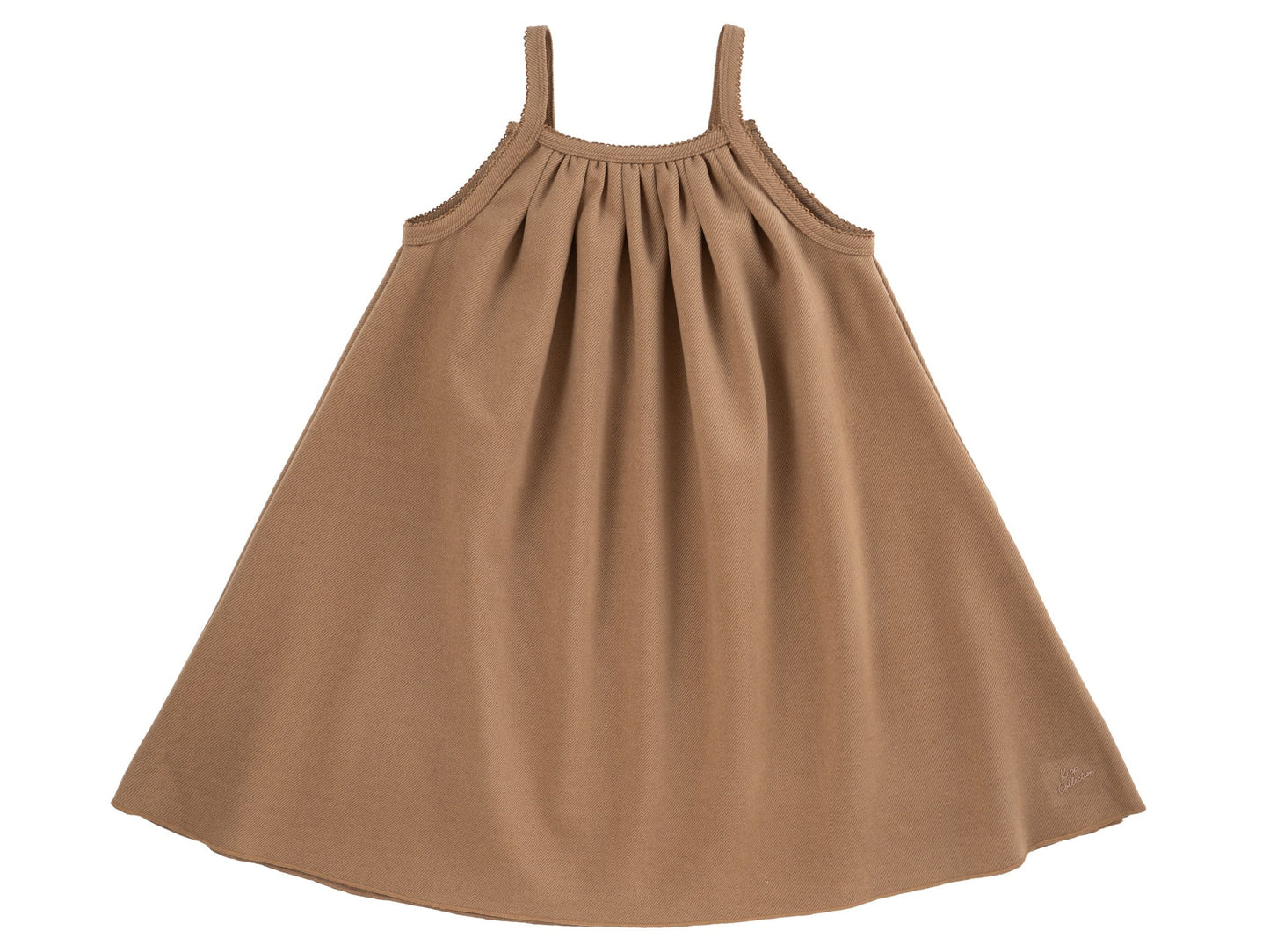 Sienna Pinafore Jumper - Chestnut