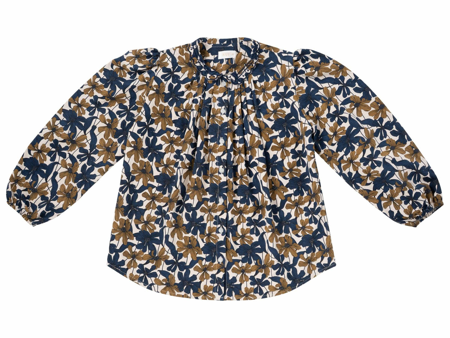 Nola Floral Shirt - Mustard