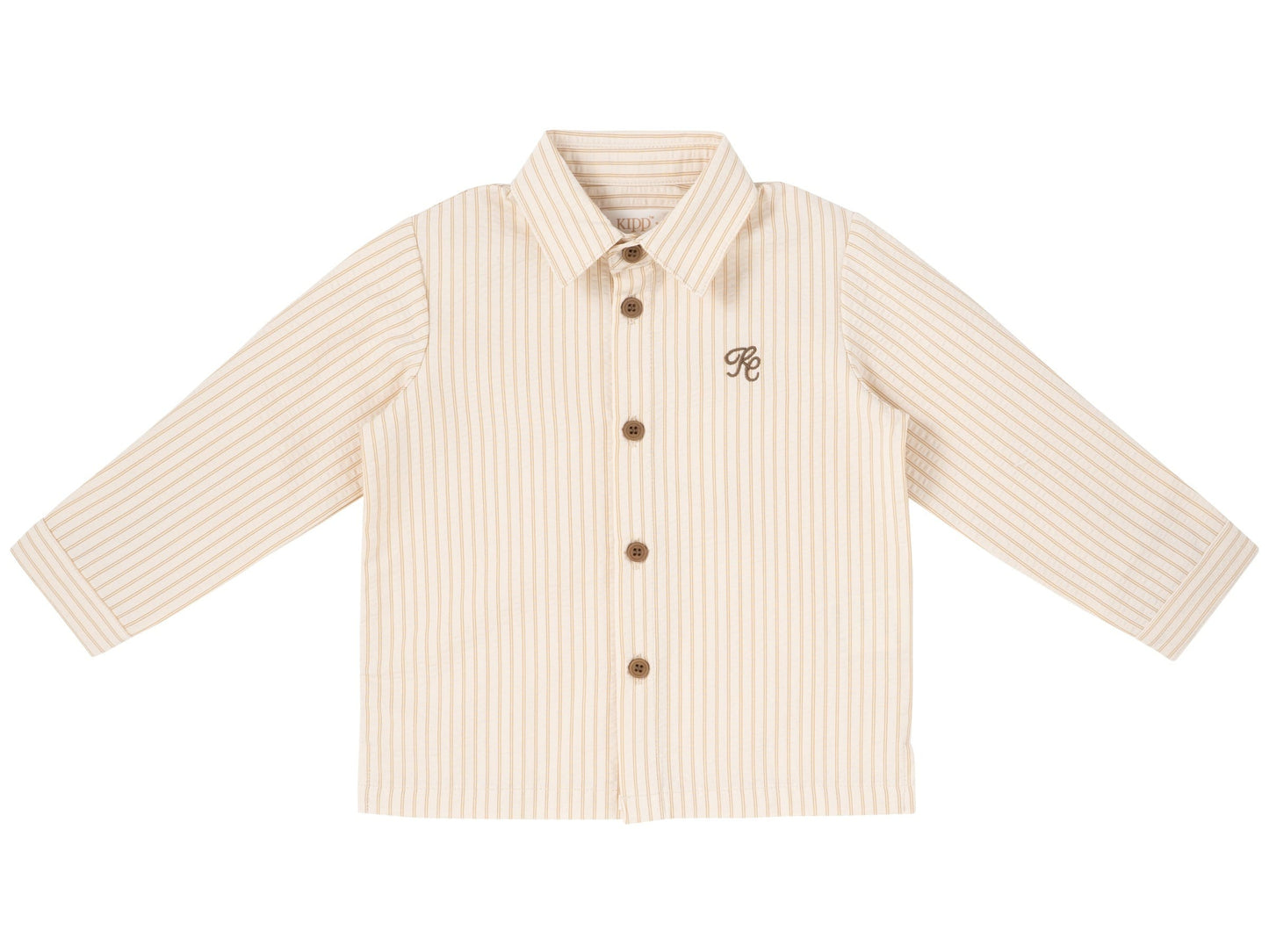 Sol Stripe Shirt - Mustard