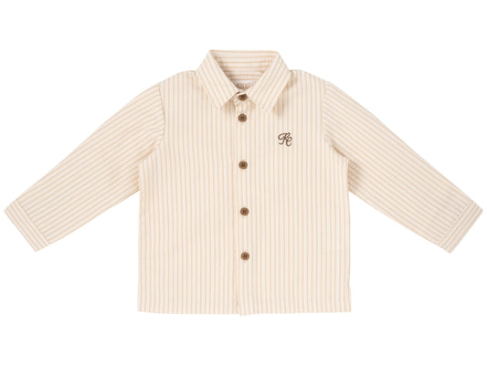 Sol Stripe Shirt - Mustard