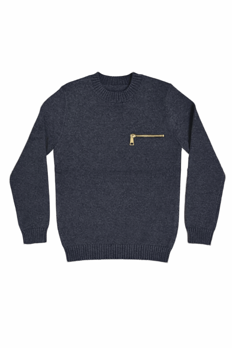 Sol Knit Sweater - Blue
