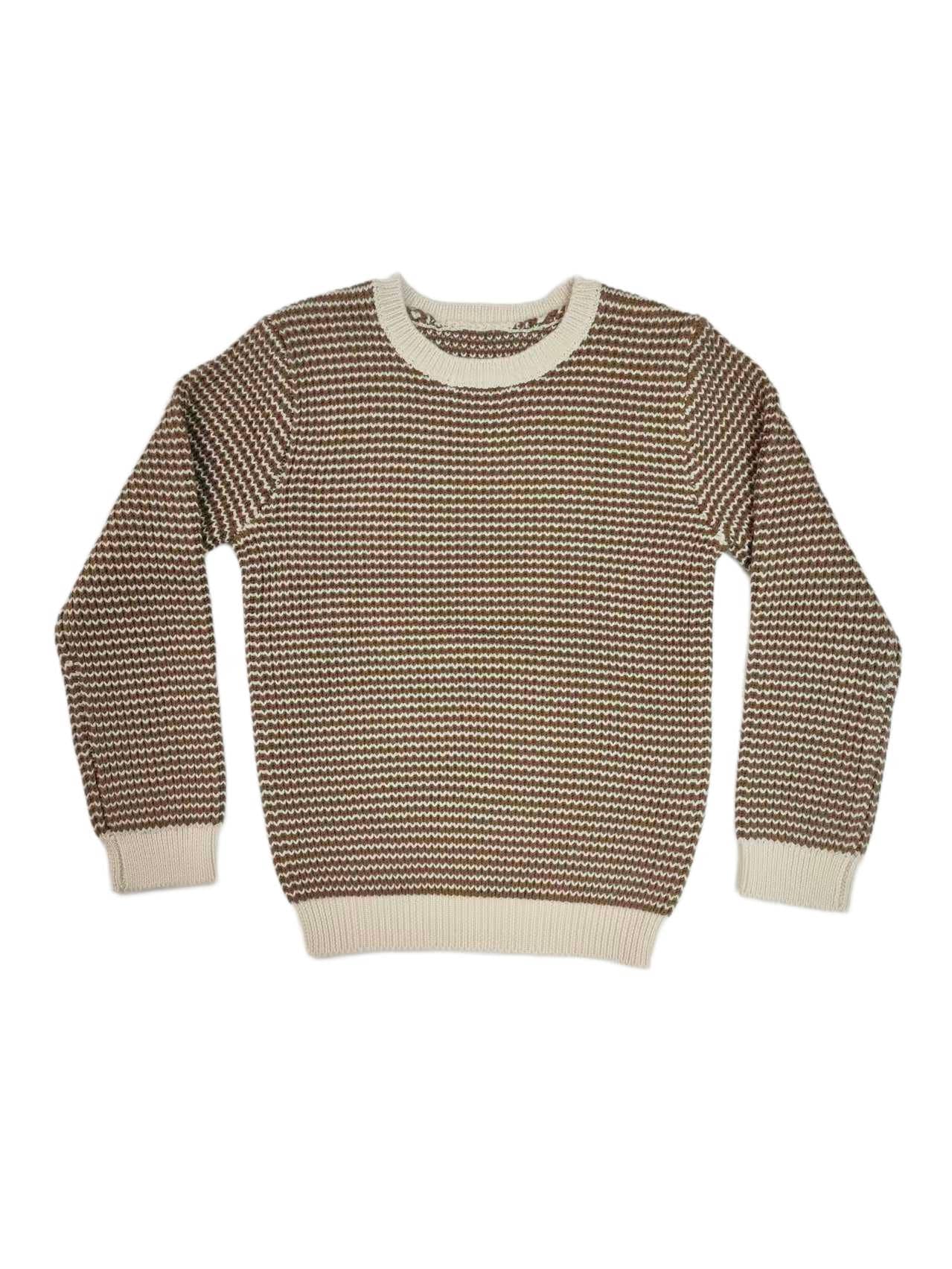 Kenny Textured Sweater - Chestnut