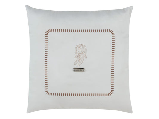Atelier Cable Throw Pillow - Taupe