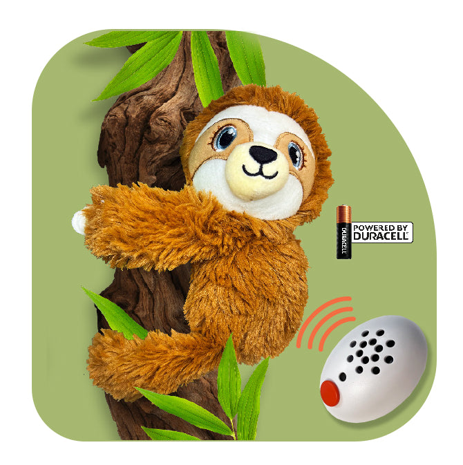 Baby Shusher Sloth Plush Sound Machine + 2 Shushie Pacifiers Bundle