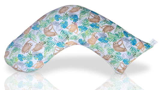 Luna Lullaby Nursing Pillow - Swinging Sloth