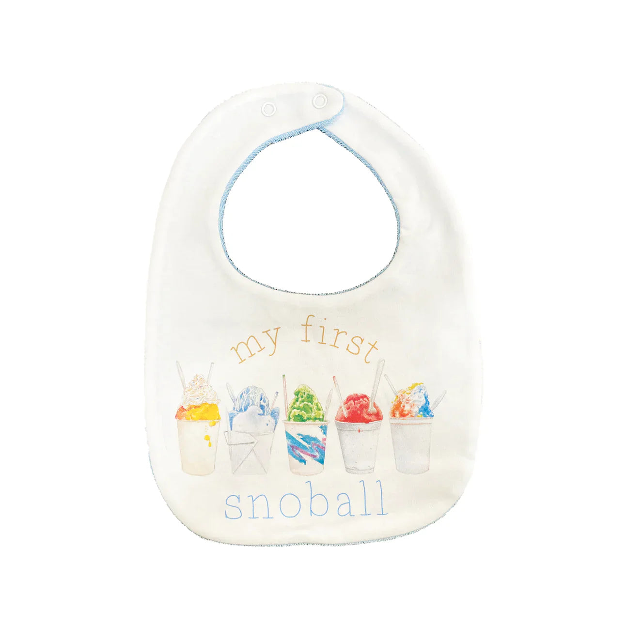 My First Snoball Organic Cotton Bib (Pre-Order Arriving Spring 2026)