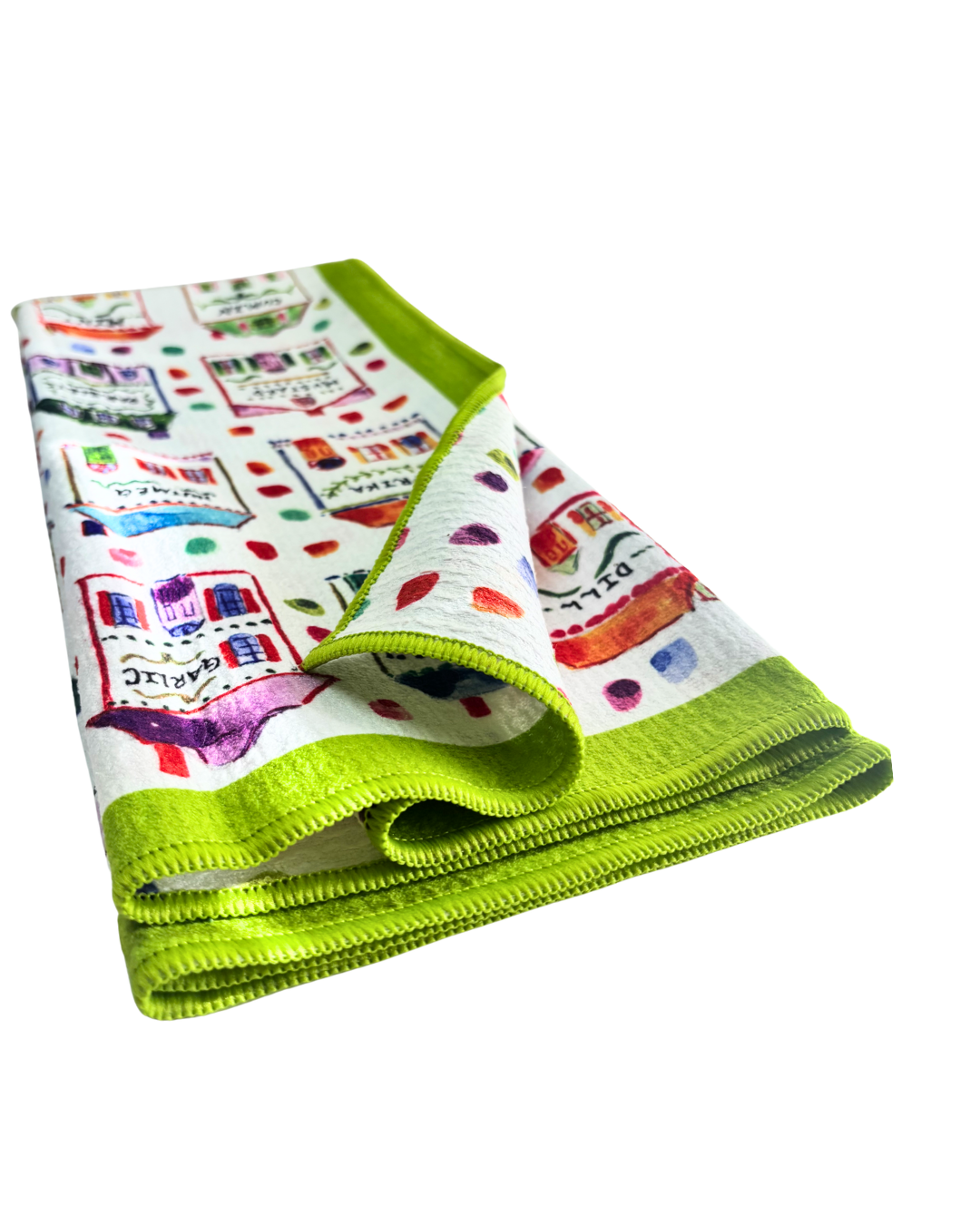 Spice Village Double-Sided Tea Towel