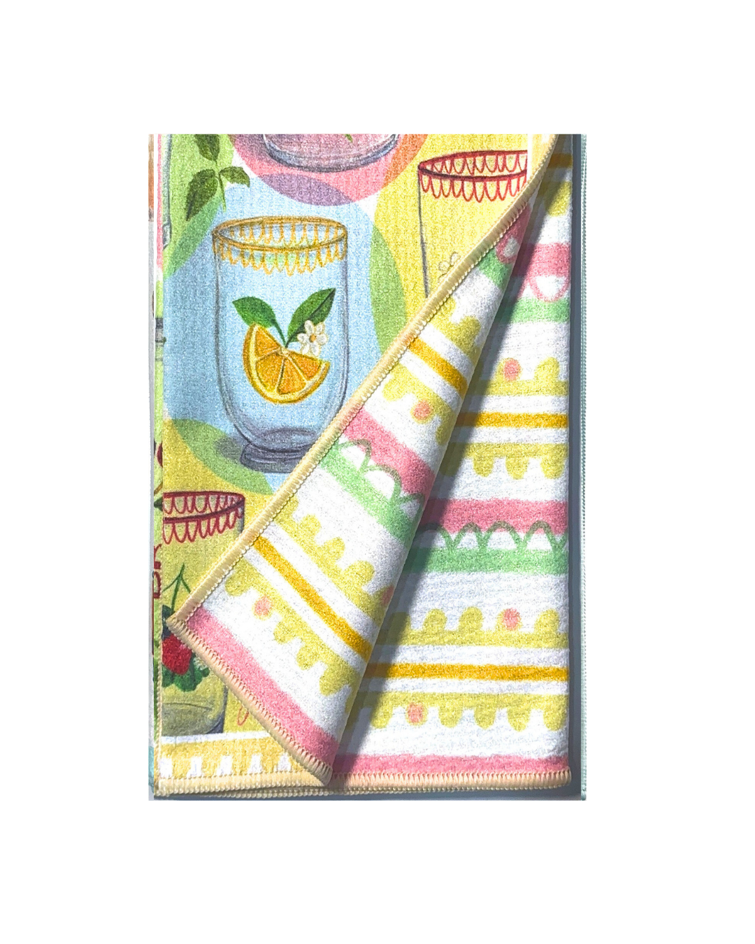Squeeze The Day Double-Sided Tea Towel