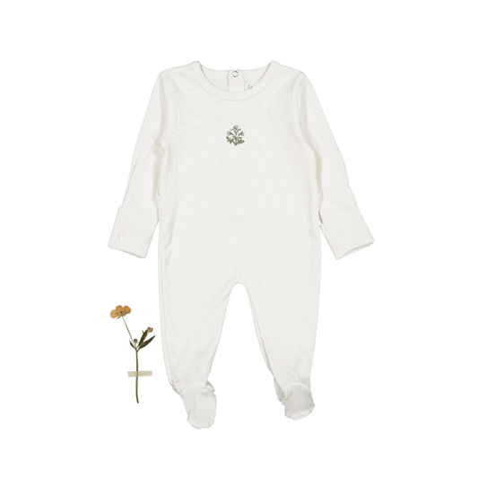 The Embroidered Romper - Zara Blue