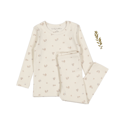 The Printed Set - Berry Blue