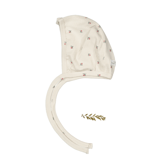 The Printed Bonnet - Mini Stitch Red