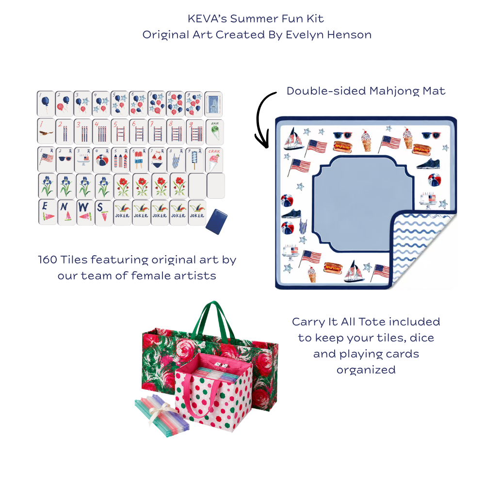 Summer Fun Mahjong Kit (Preorder)