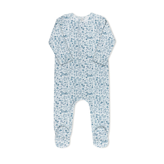 Summer Print Footie