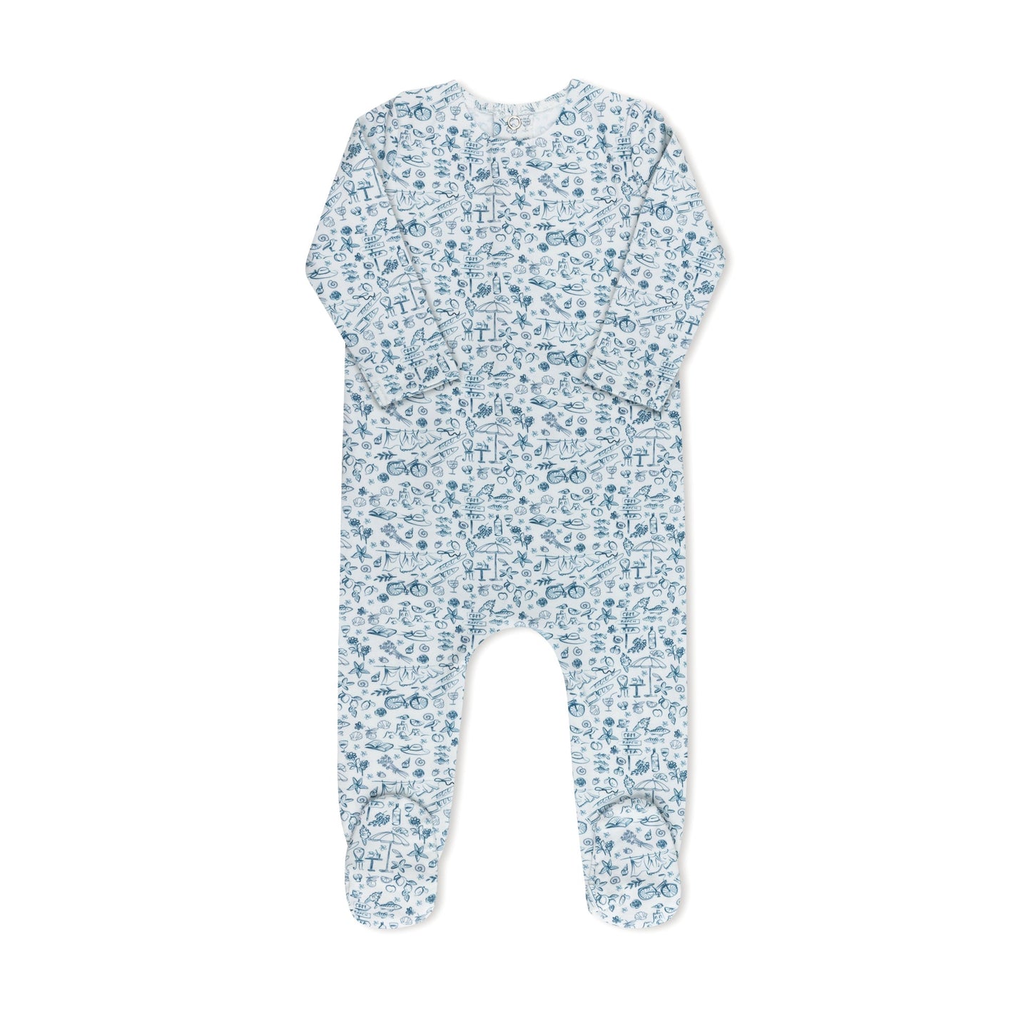 Summer Print Layette Set