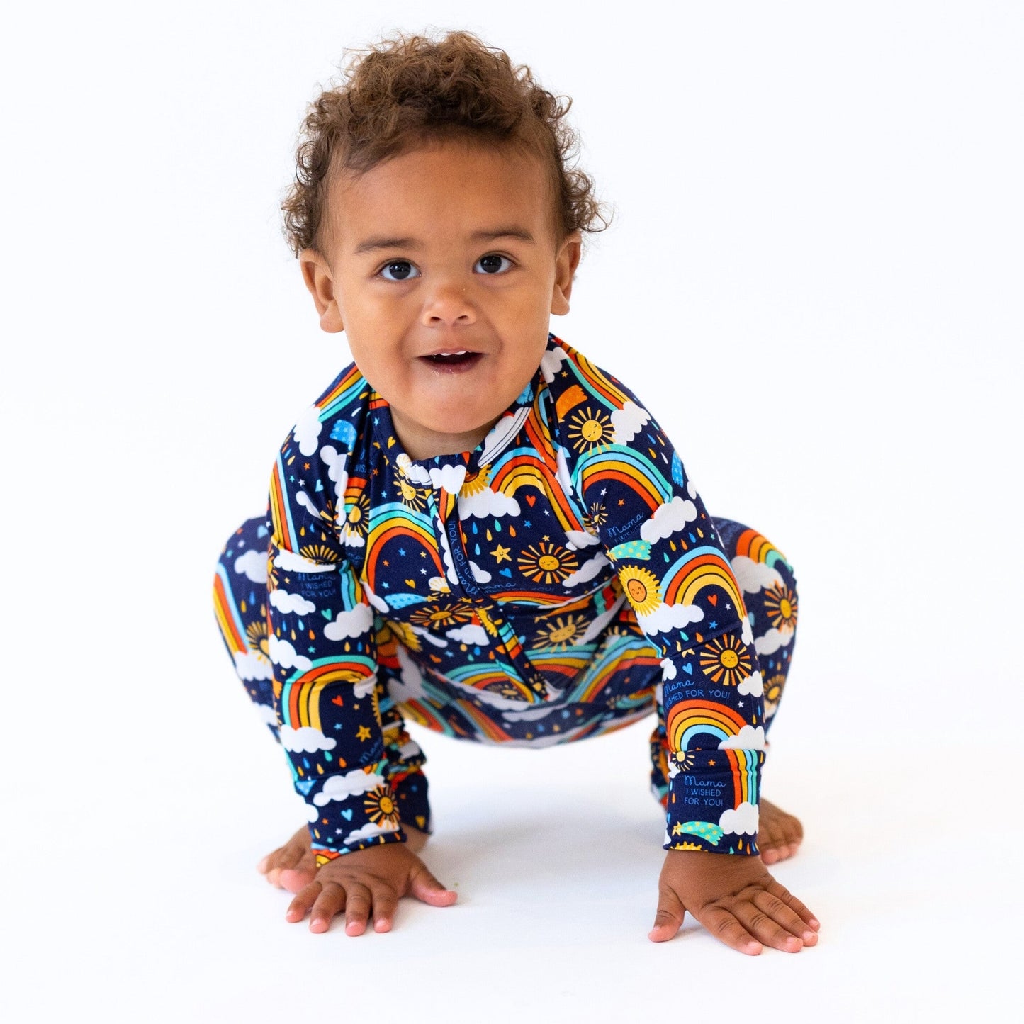 The Second-Skin Convertible Romper | Here Comes the Sunshine (Blue)
