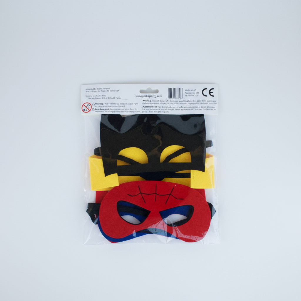 Superhero Birthday Party Supplies Kit – Boys Party | Plates, Cups, Napkins | Party in a Box