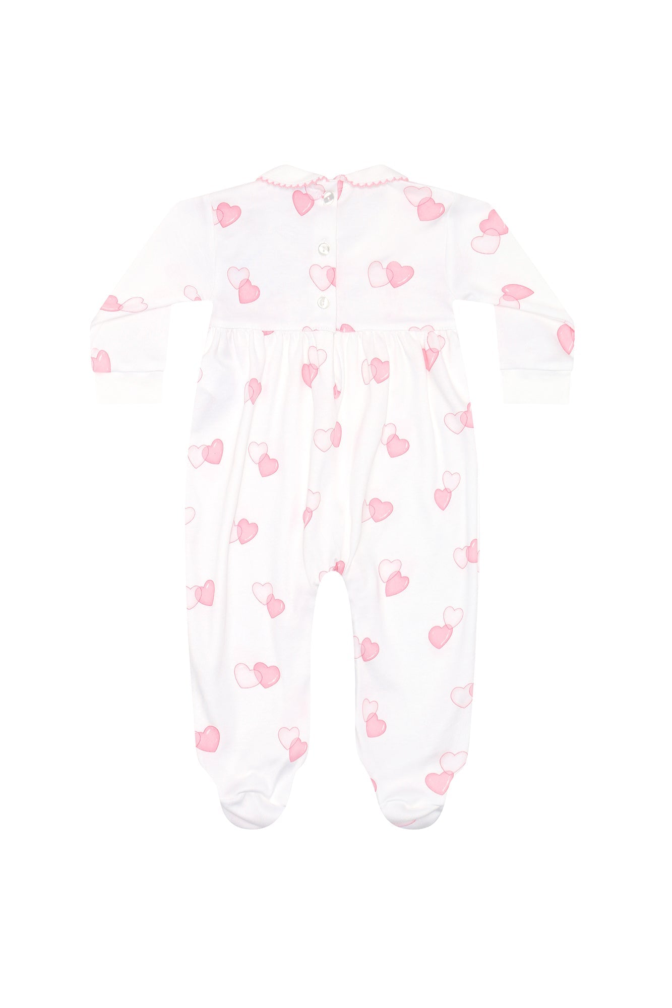 Sweetheart Smocked Footie