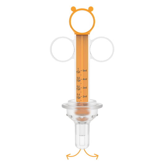 baby medicine syringe + feeder