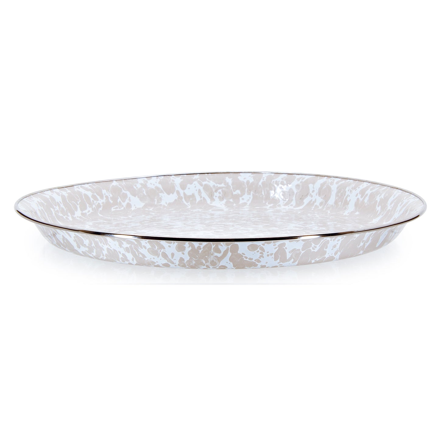 Taupe Swirl Large Tray