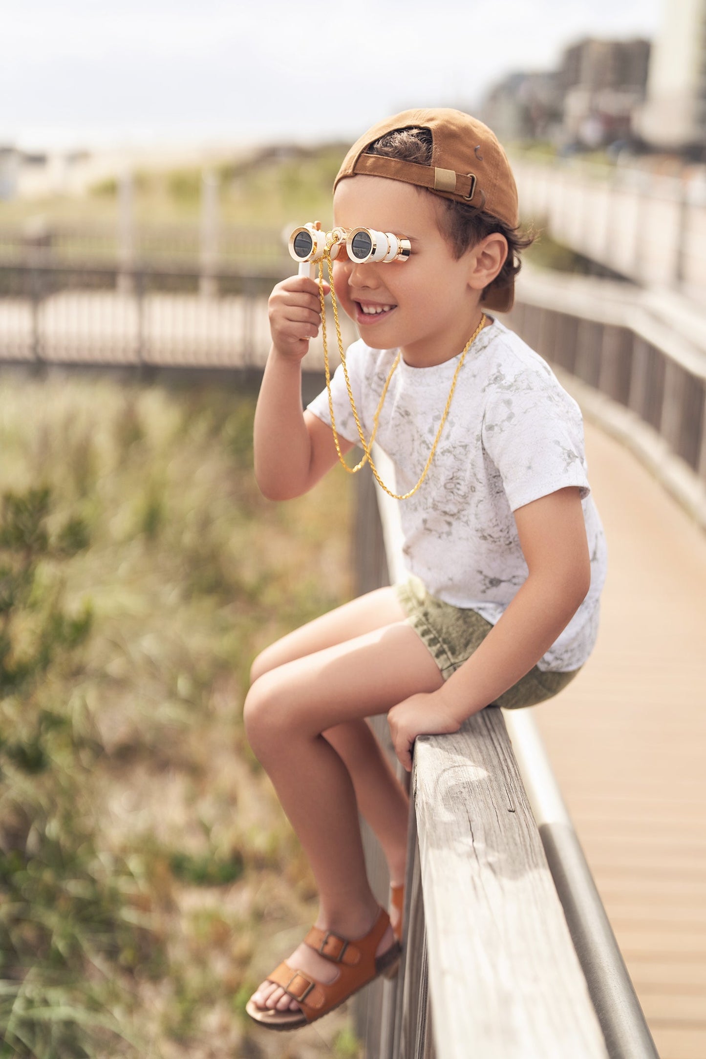 Denim Shorts -  Green Denim