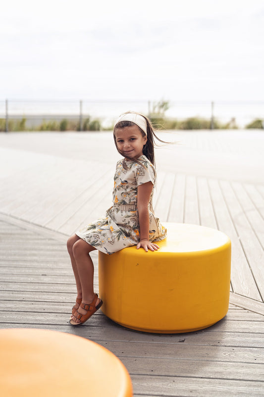 Garden Finch Circle Skirt