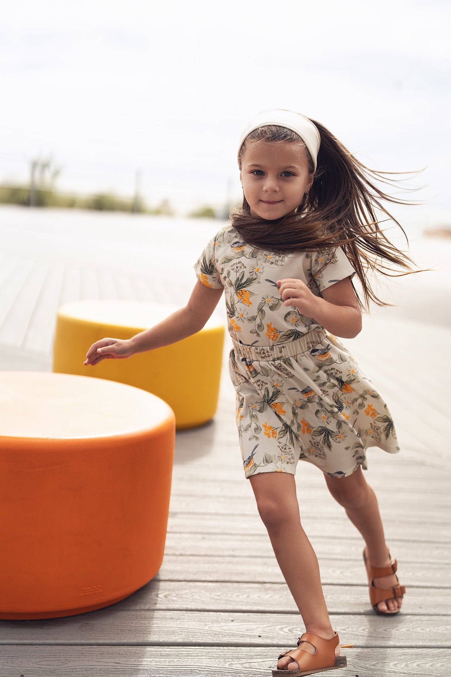 Garden Finch Circle Skirt