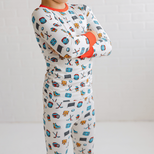 Hockey Two-Piece Pajama Set