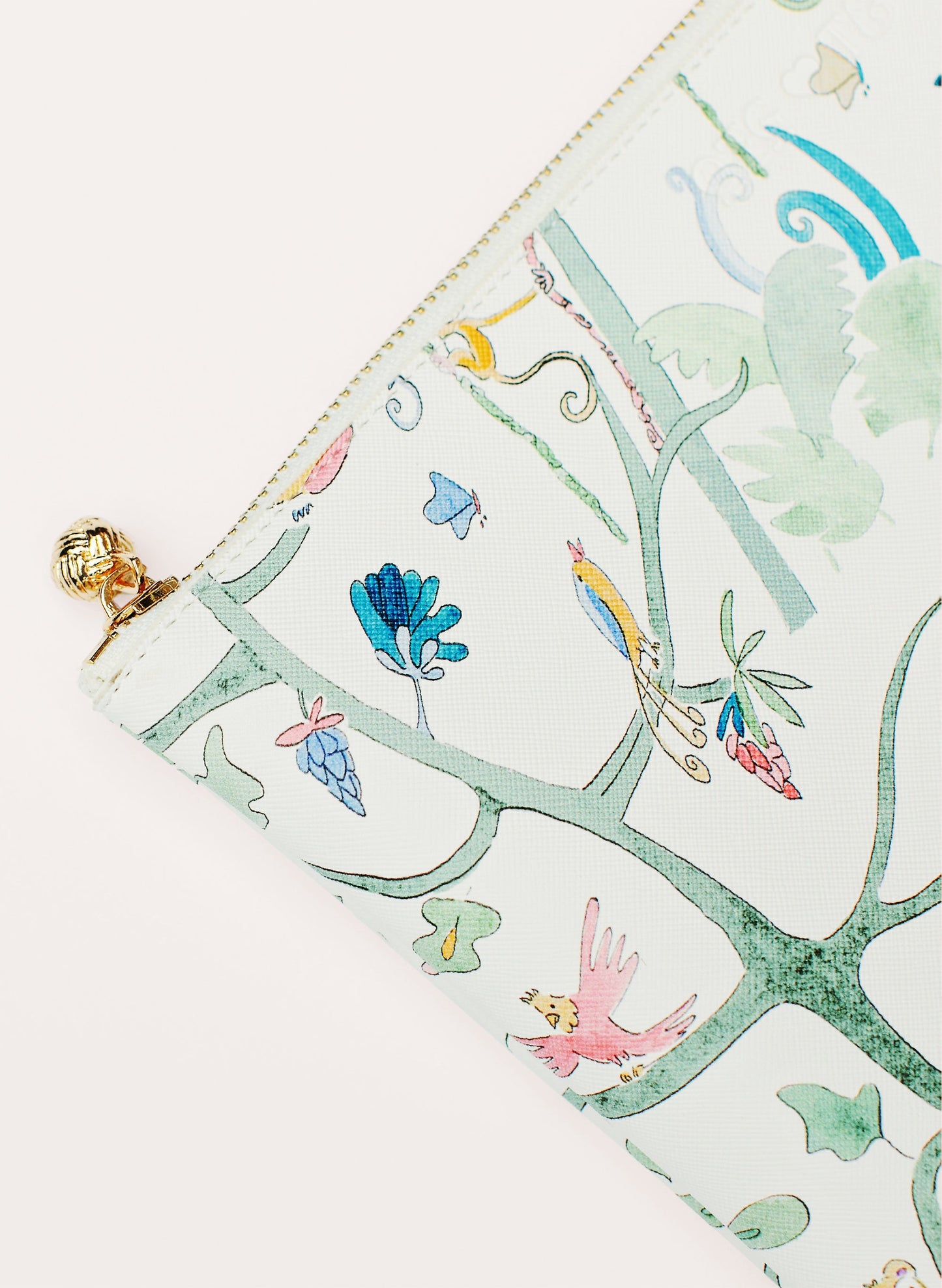 Tropical Chinoiserie Clutch Bag