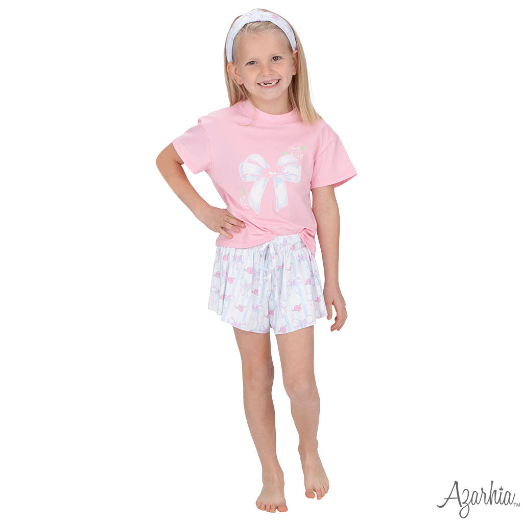 Bright Bows Youth Pink Trucker Hat