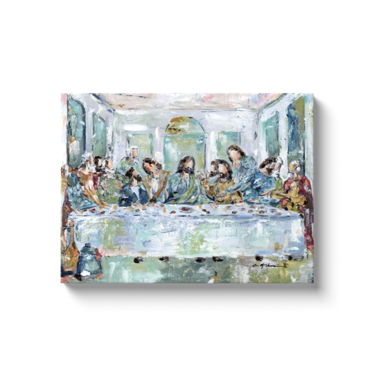 "Legacy Meal I" on canvas