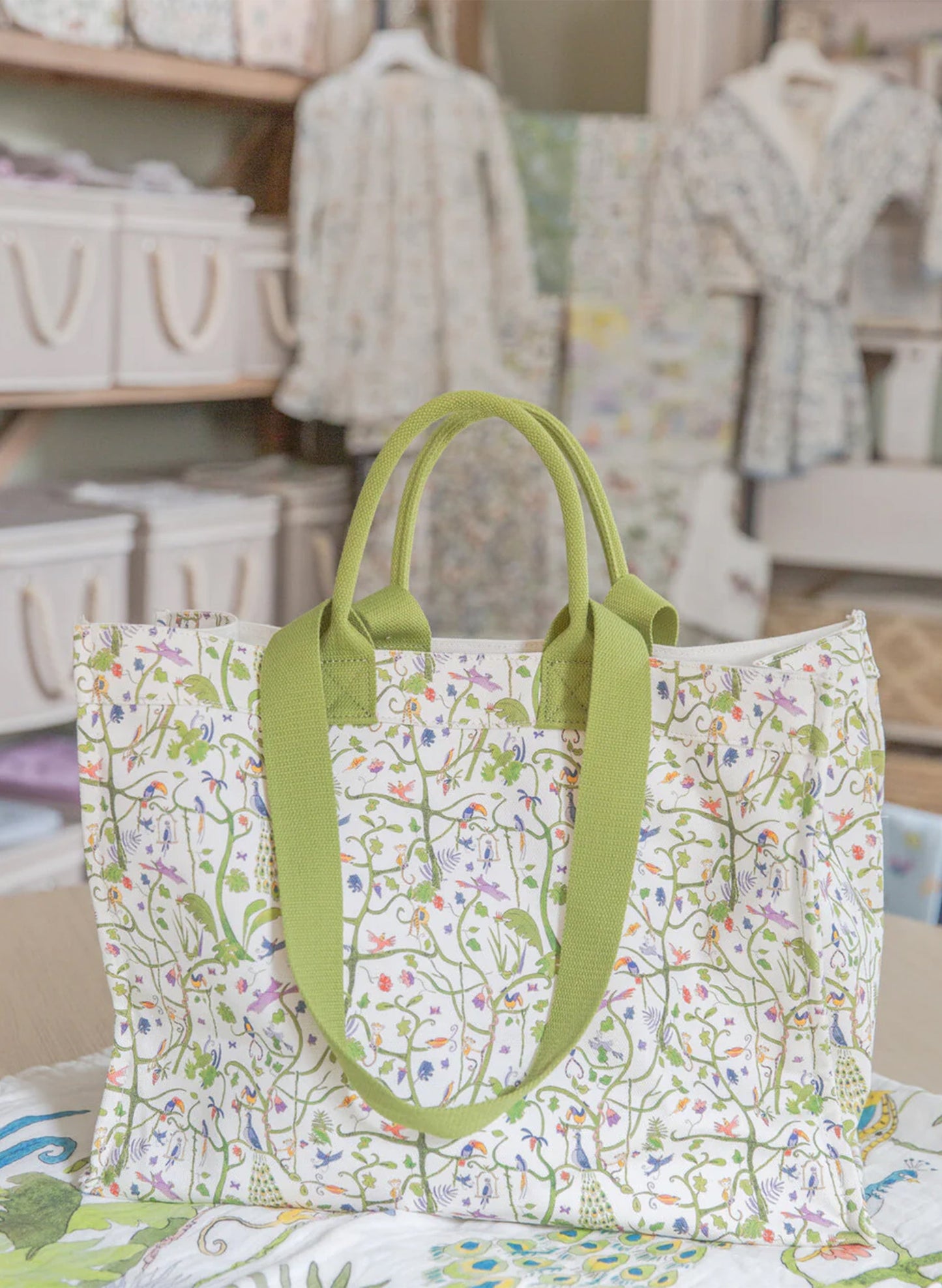 The Everywhere Tote Bag - Tropical Garden
