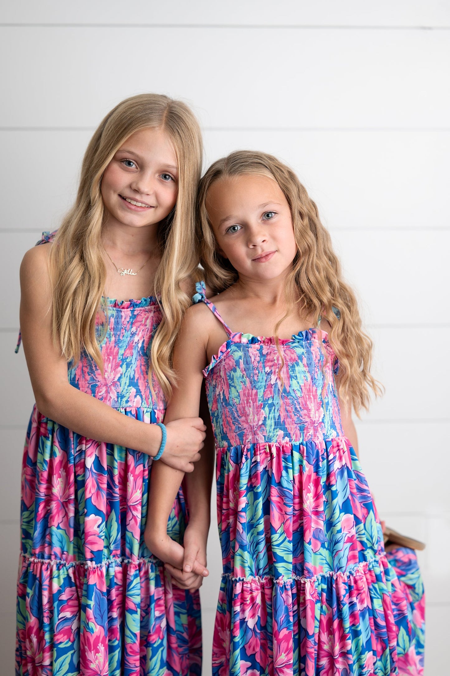 Tropical Tiered Dress