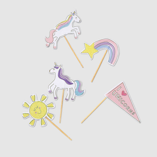 Unicorn Dreams Mini Toppers (10 per pack)