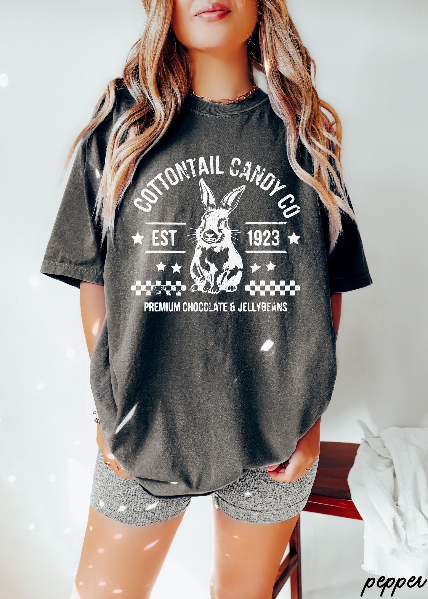 Cottontail Candy Co Comfort Colors Tee *14 Colors (S-3X)